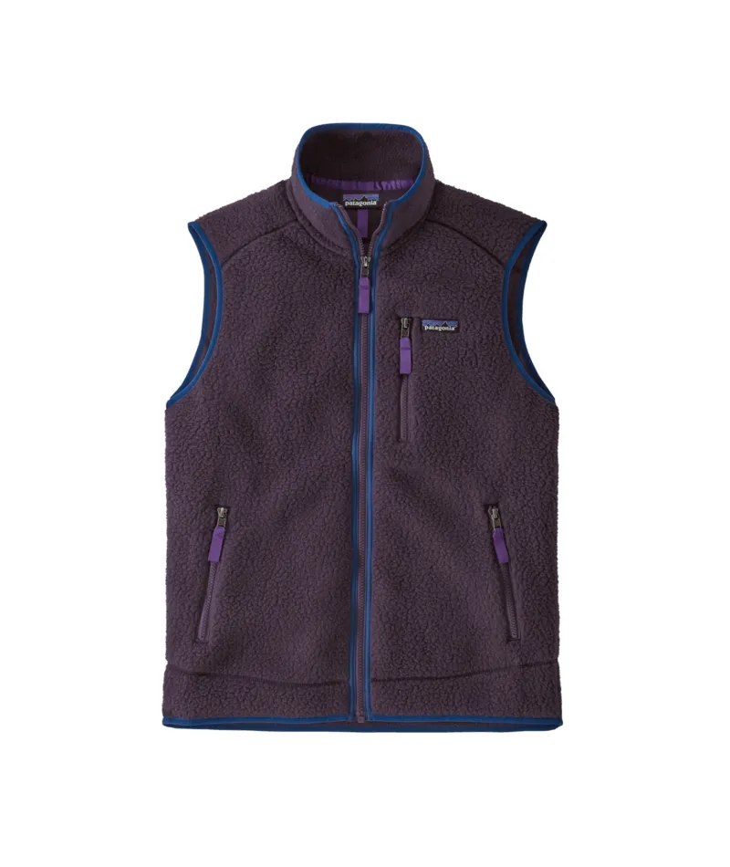 Patagonia Mens Retro Pile Vest Piton Purple